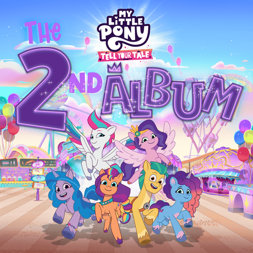 Album cover art for "Besties 4Eva" by My Little Pony