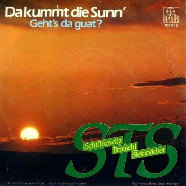 Cover image for Da kummt die Sunn (Single)