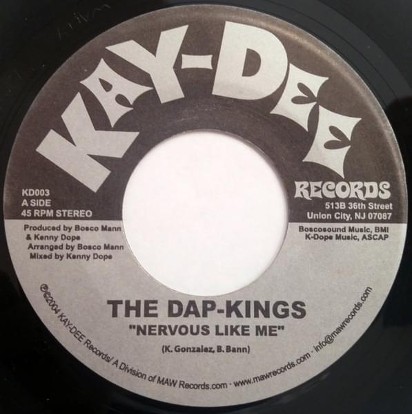 Album cover art for "Nervous Like Me" by The Dap-Kings
