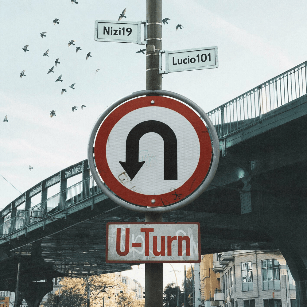 Album cover art for "U-Turn" by Nizi19