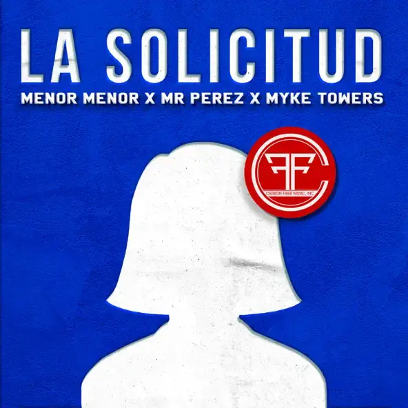 Album cover art for "La Solicitud" by Menor Menor