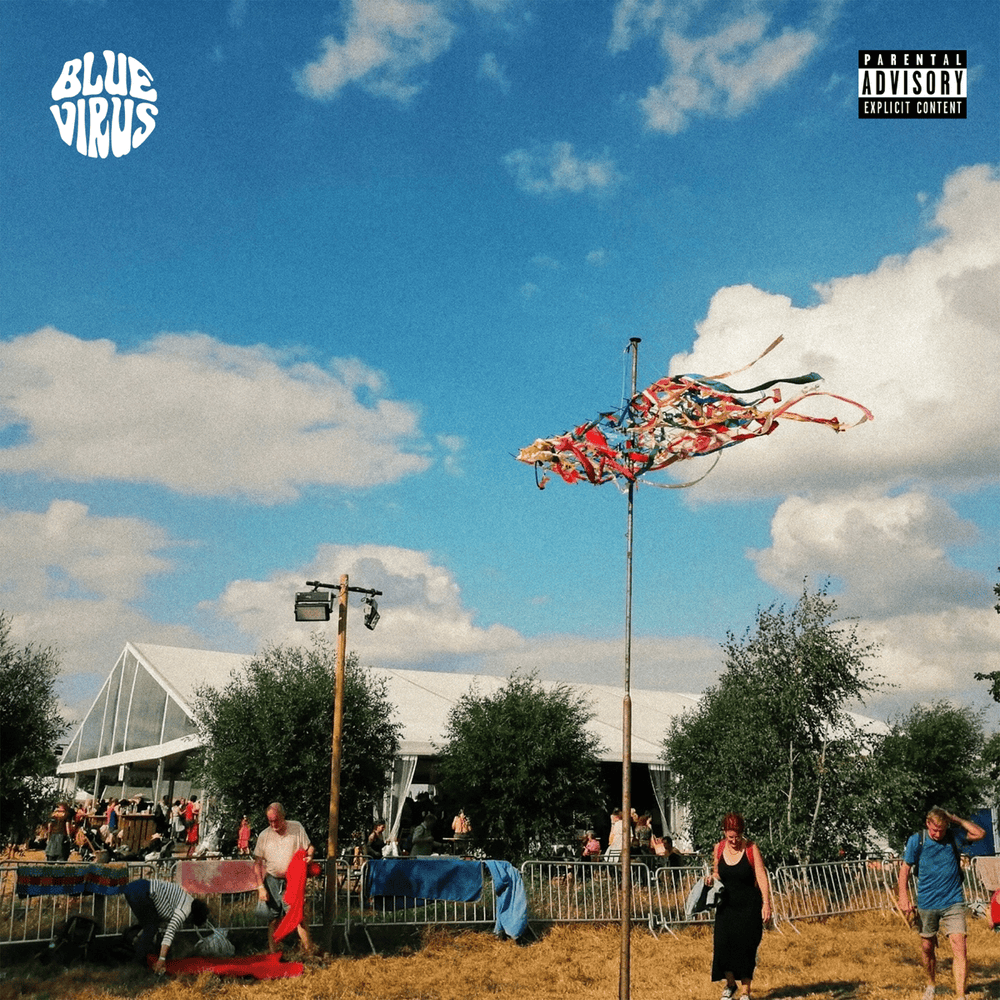 Album cover art for "Ogni sosia" by Blue Virus