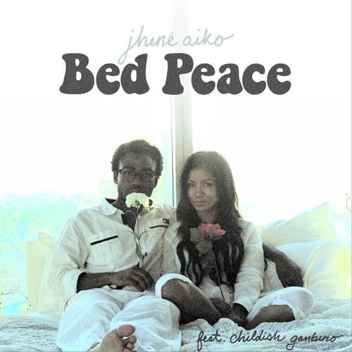 Album cover art for "Bed Peace" by Jhené Aiko & Childish Gambino