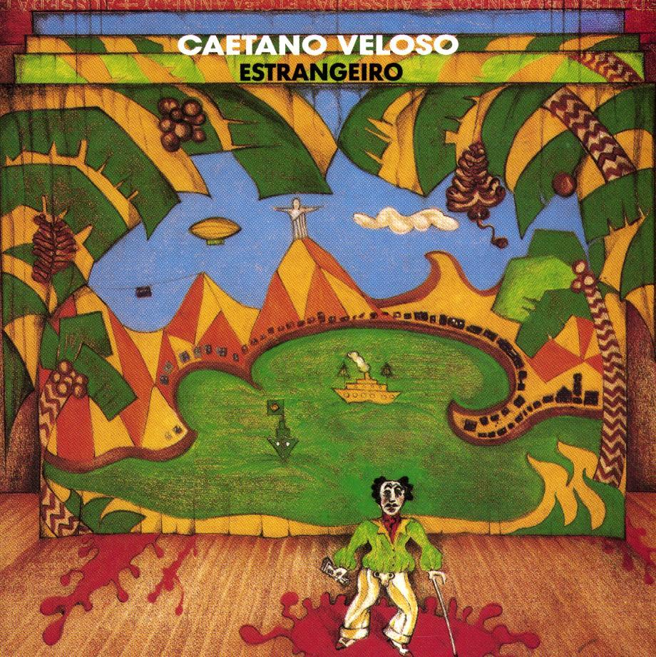 Album cover art for "O Estrangeiro" by Caetano Veloso