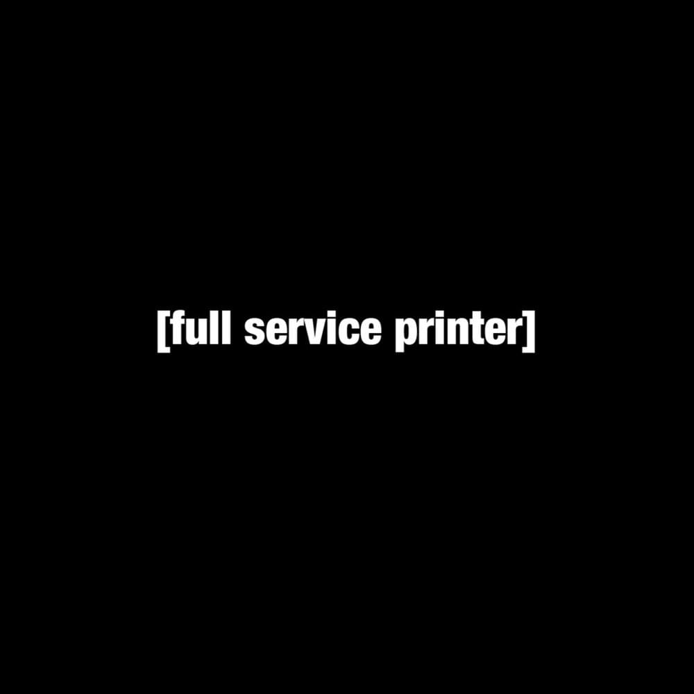 Album cover art for "[bump 09] / [full service printer]" by Nmesh