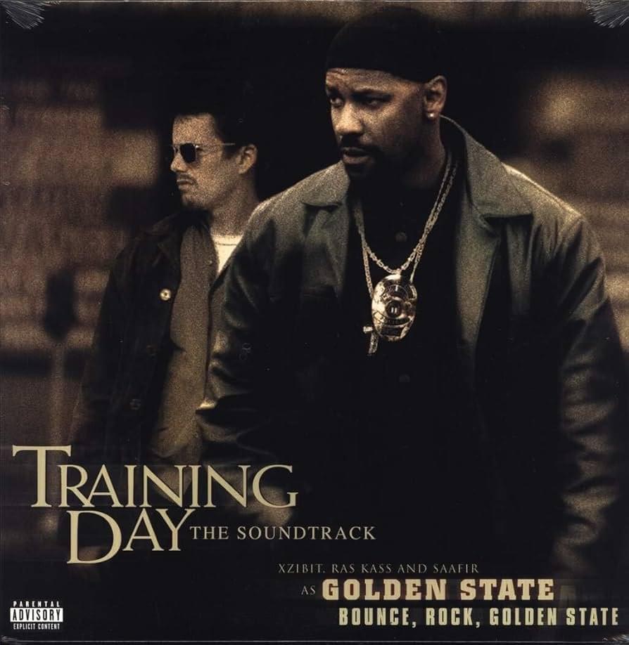 Album cover art for "Bounce, Rock, Golden State" by Golden State Project & Saafir & Xzibit & Ras Kass