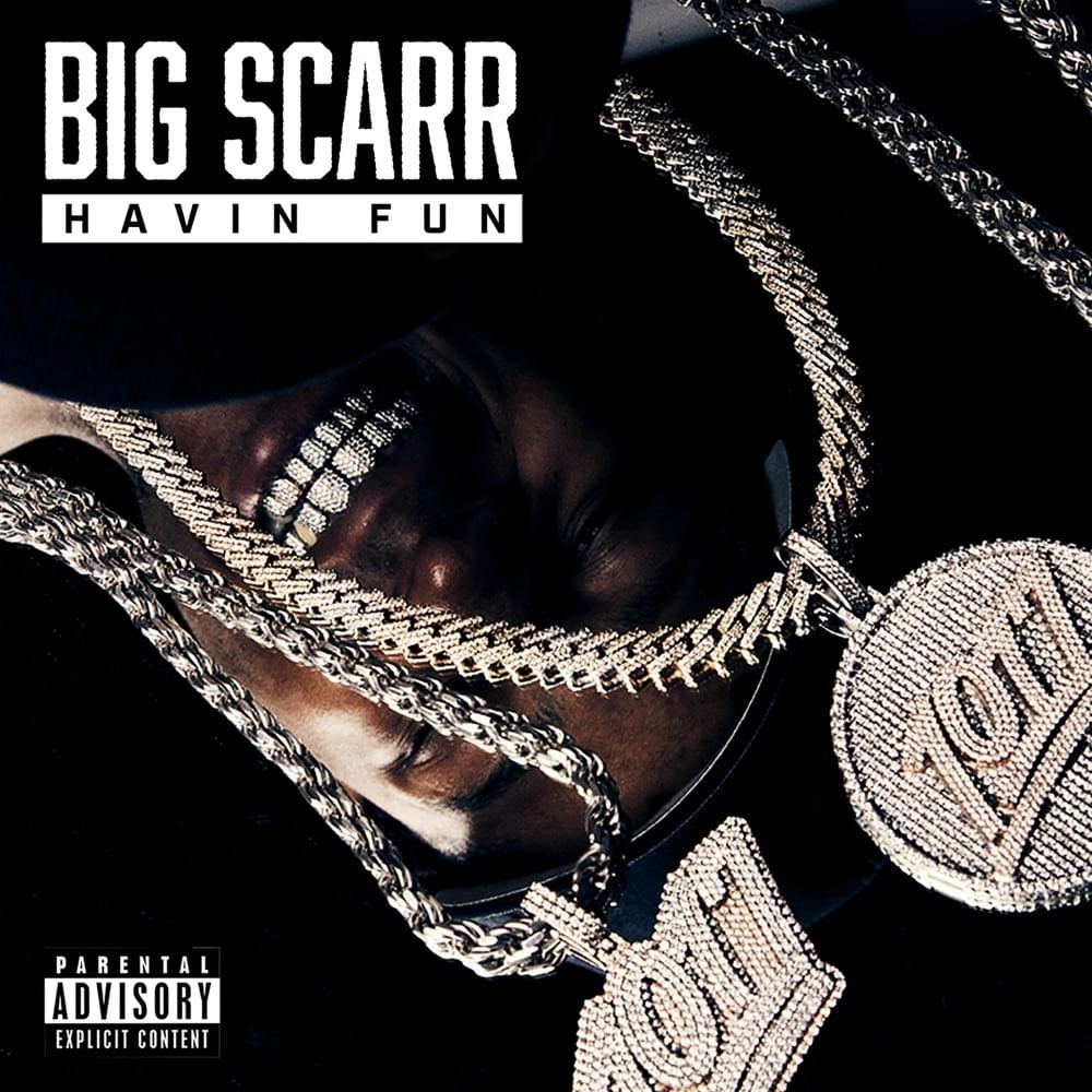 Album cover art for "Havin Fun" by Big Scarr