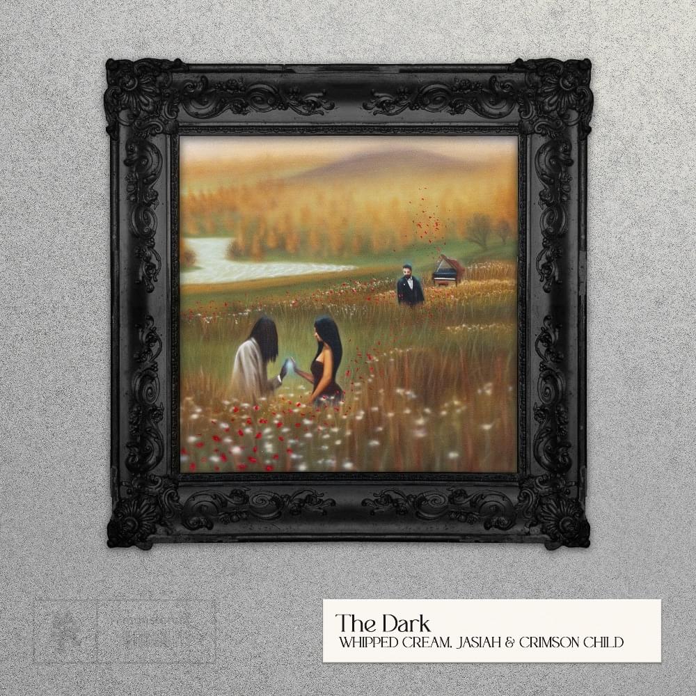 Album cover art for "The Dark" by WHIPPED CREAM