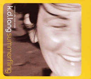 Album cover art for "Summerfling" by k.d. lang