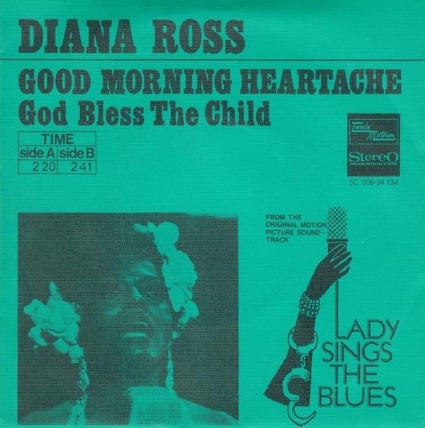 Album cover art for "Good Morning Heartache" by Diana Ross