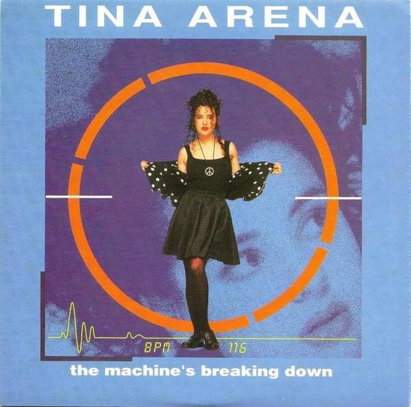 Album cover art for "The Machine’s Breaking Down" by Tina Arena