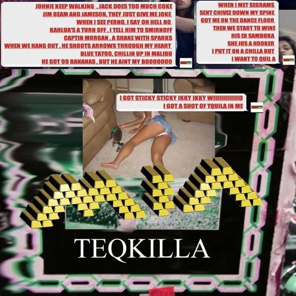 Album cover art for "TEQKILLA" by M.I.A.