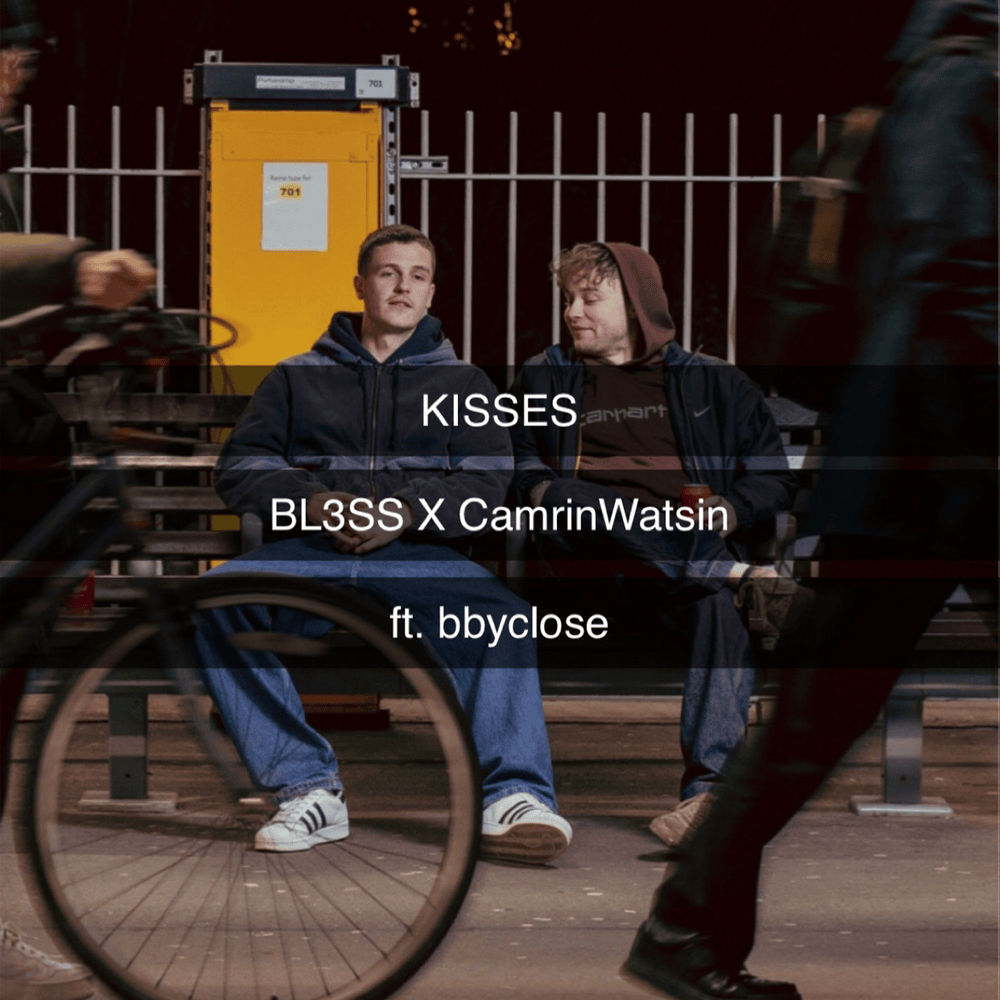 Album cover art for "Kisses" by BL3SS & bbyclose
