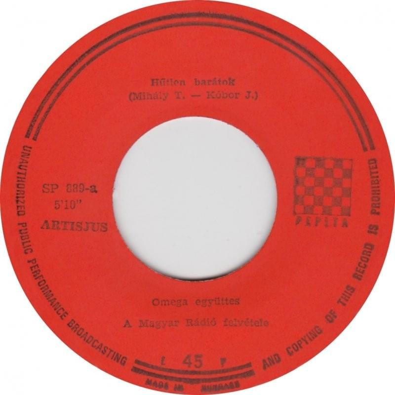 Album cover art for "Szomorú történet" by Omega