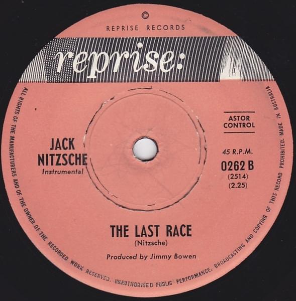 The Last Race by Jack Nitzsche
