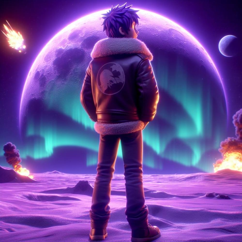 Album cover art for "Back2TheMoon!" by Stu26 & N1KHO