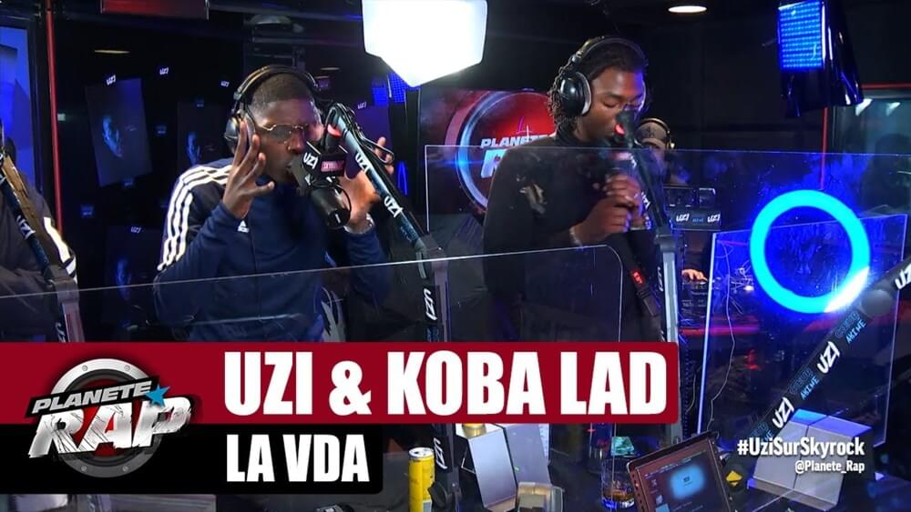 Album cover art for "La VDA" by UZI (FRA) & Koba LaD
