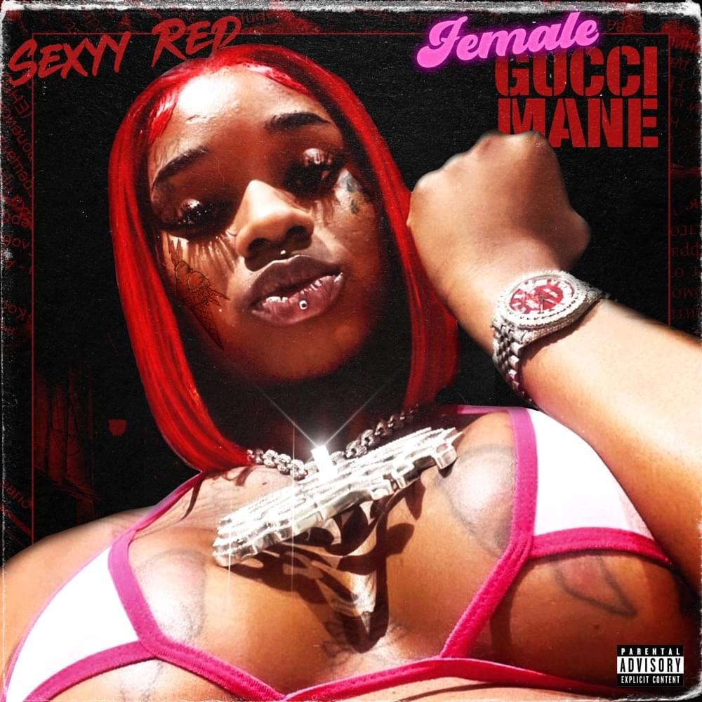Album cover art for "Female Gucci Mane" by Sexyy Red