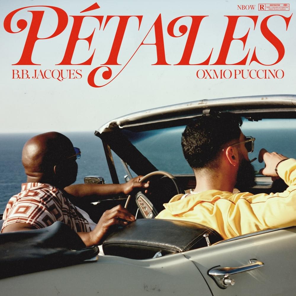 Album cover art for "PÉTALES" by B.B. Jacques & Oxmo Puccino