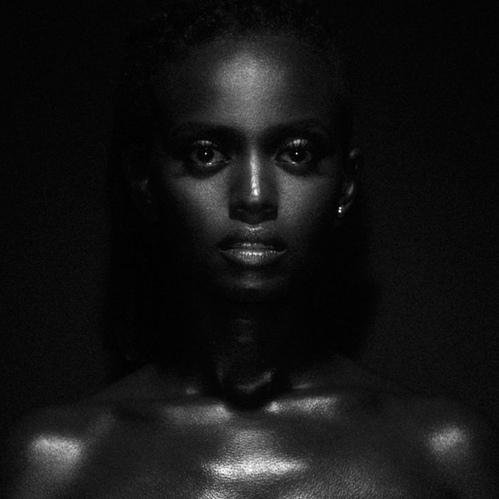 Album cover art for "A Message" by Kelela