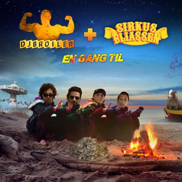 Album cover art for "En gang til" by Broiler & Sirkus Eliassen