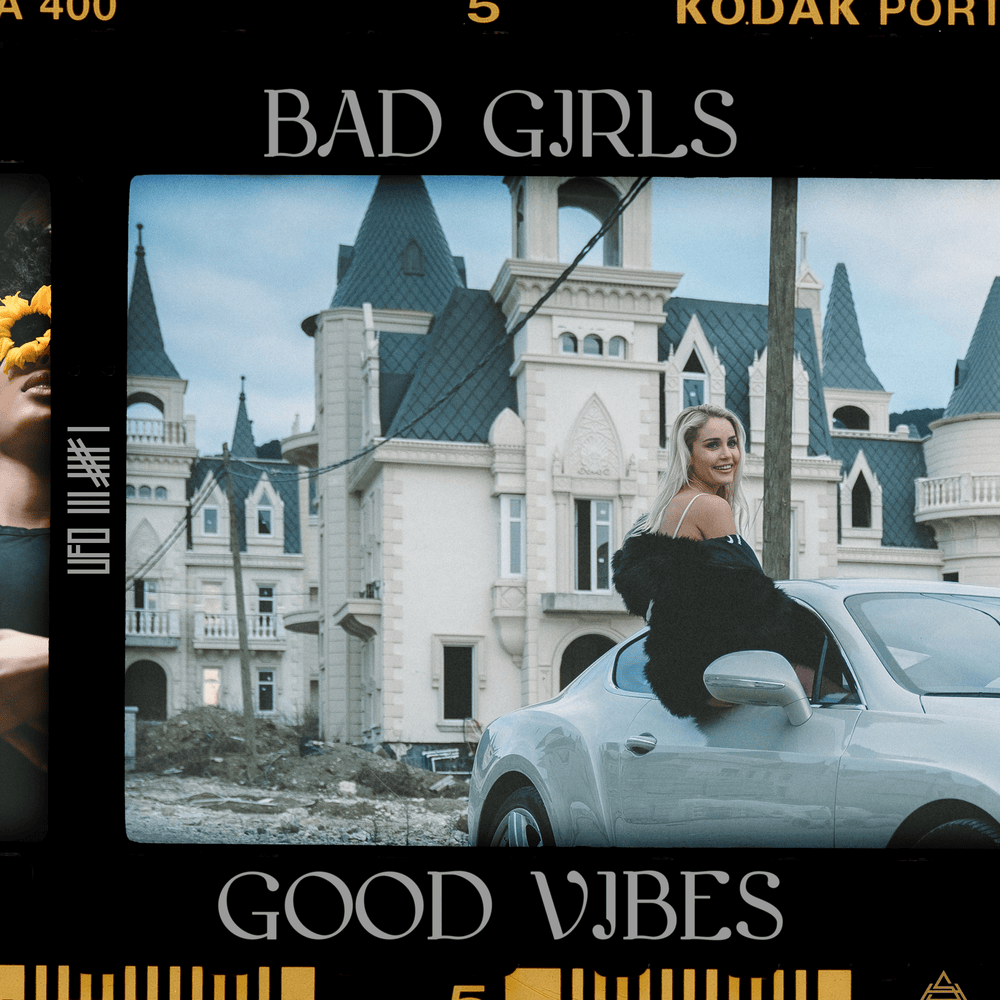 Album cover art for "Bad Girls, Good Vibes" by Ufo361