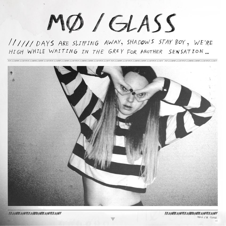Album cover art for "Glass" by MØ