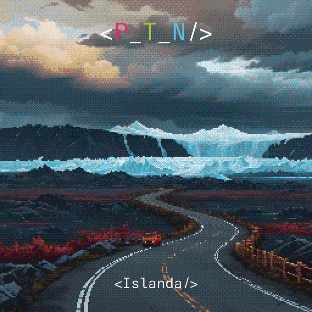 Album cover art for "Islanda" by Pinguini Tattici Nucleari
