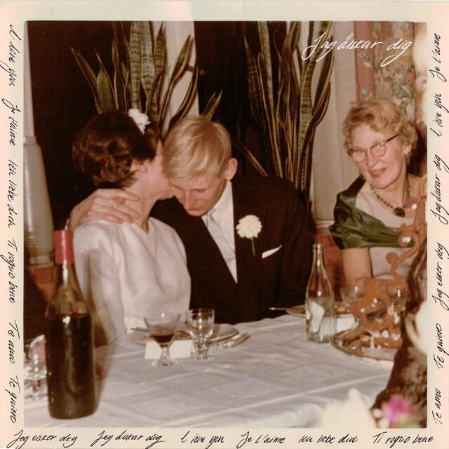Album cover art for "Jag älskar dig" by Ulrik Munther & Maia Hirasawa