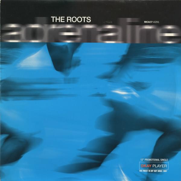 Album cover art for "Adrenaline!" by The Roots & Dice Raw & Beanie Sigel