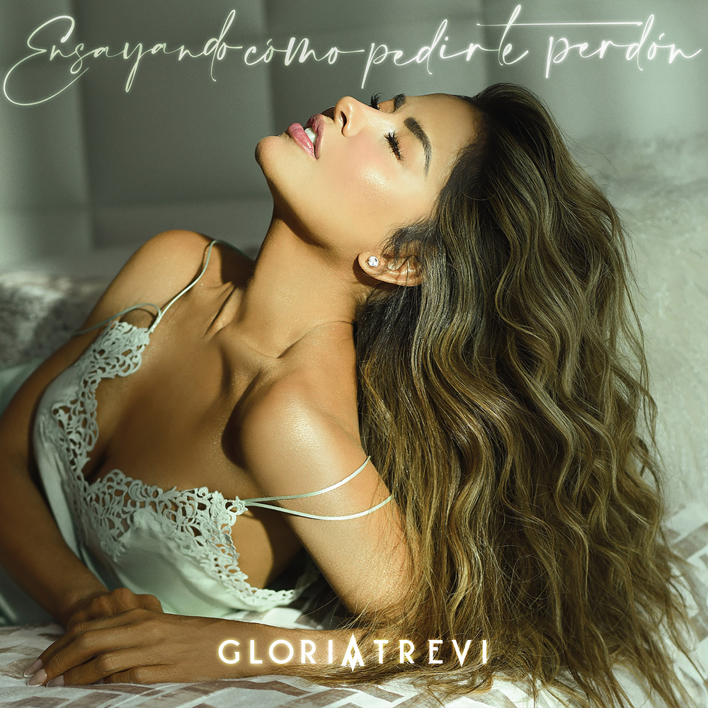 Album cover art for "Ensayando Cómo Pedirte Perdón" by Gloria Trevi