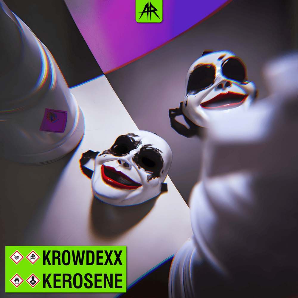 Album cover art for "Kerosene" by Krowdexx