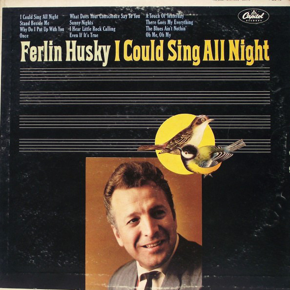 Album cover art for "Once" by Ferlin Husky