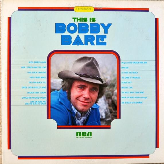 Album cover art for "Green Green Grass Of Home" by Bobby Bare