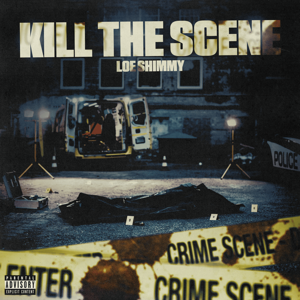 Album cover art for "Kill The Scene" by LOE Shimmy