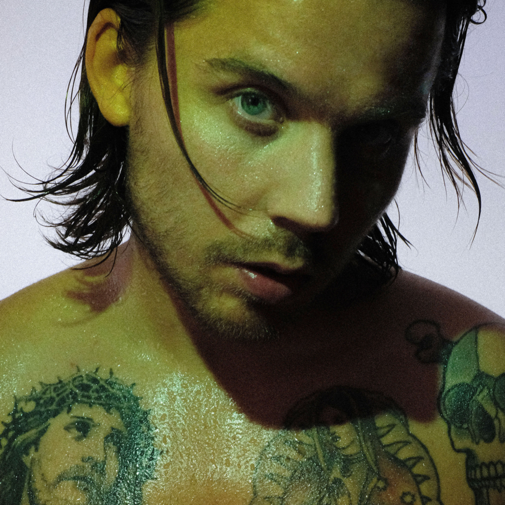 Album cover art for "Kom närmre" by Albin Johnsén