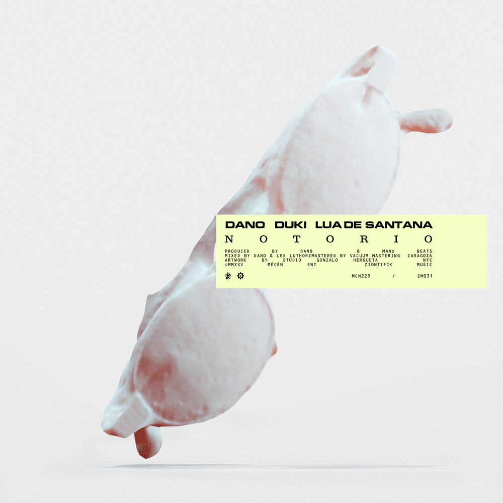 Album cover art for "Notorio" by Dano