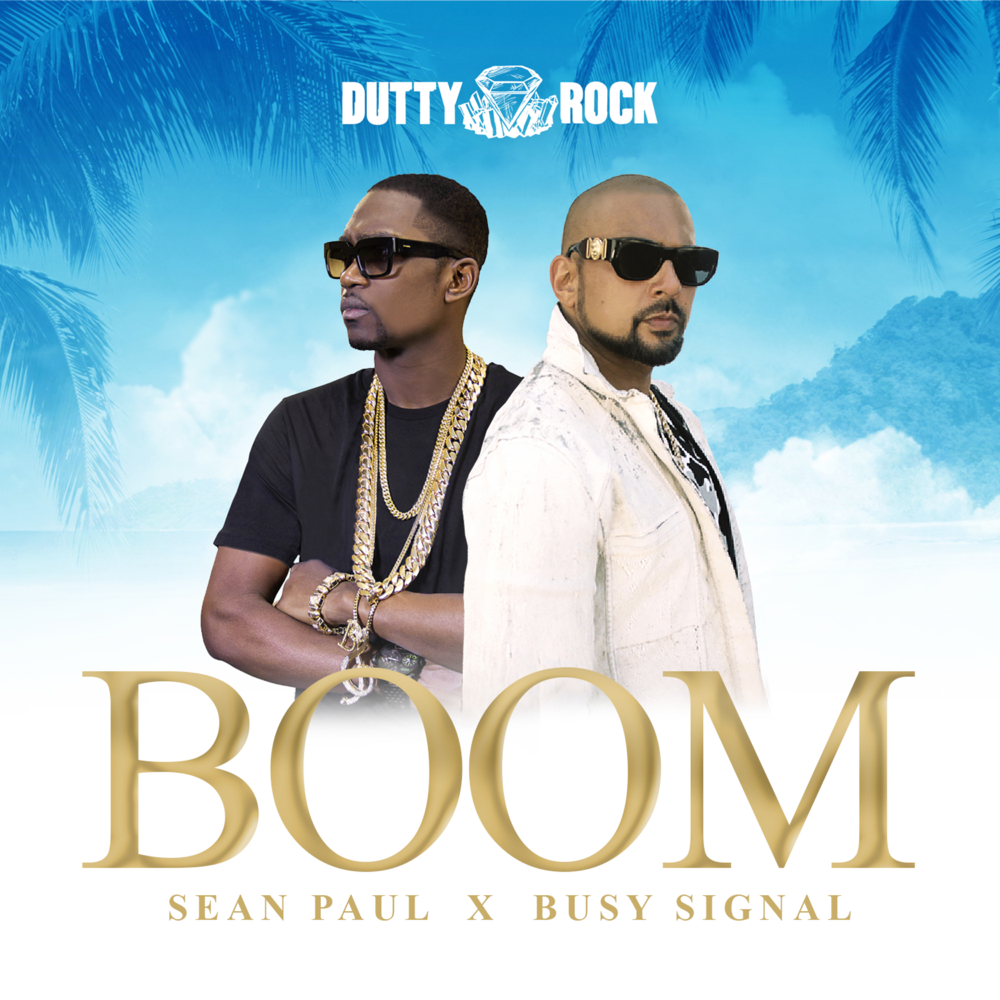 Album cover art for "Boom" by Sean Paul