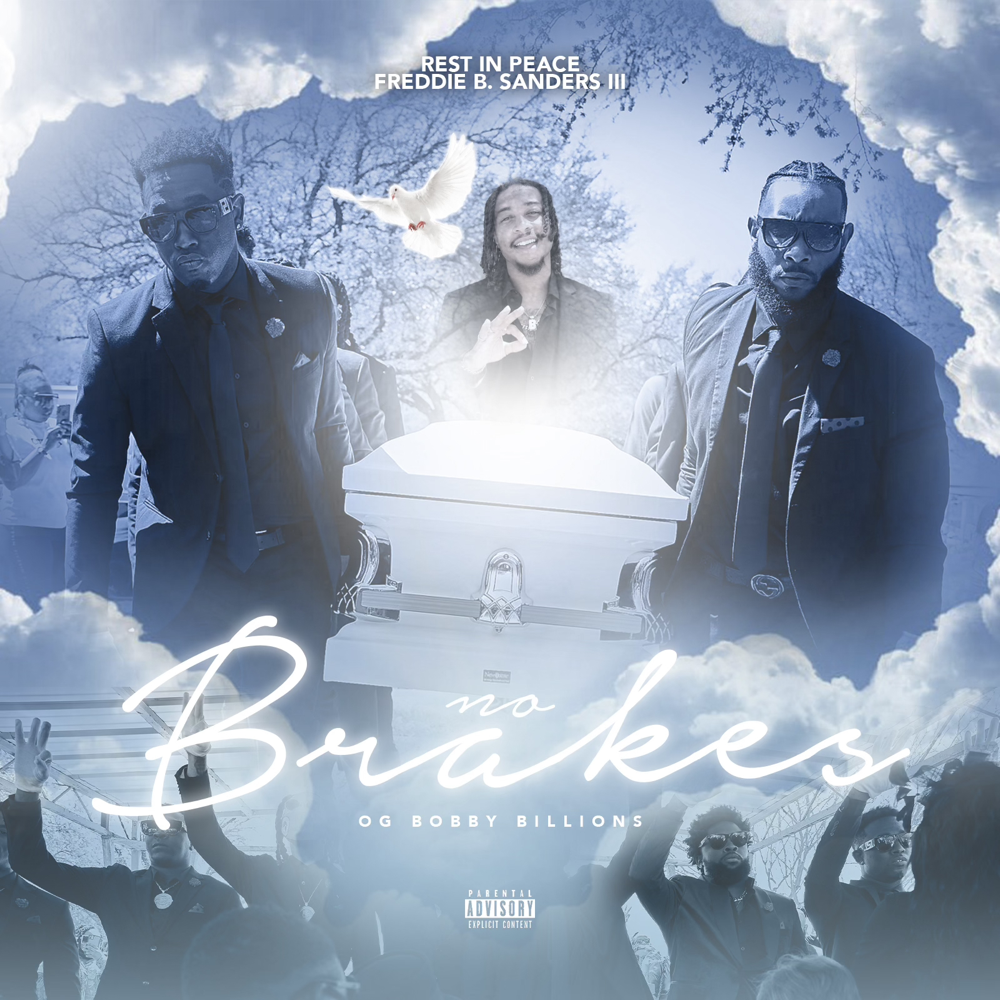 Album cover art for "No Brakes" by OG Bobby Billions