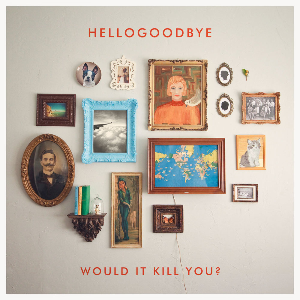 Album cover art for "Finding Something to Do" by Hellogoodbye