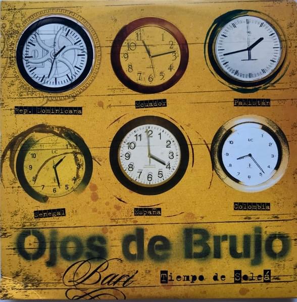 Album cover art for "Tiempo de Soleá" by Ojos de Brujo