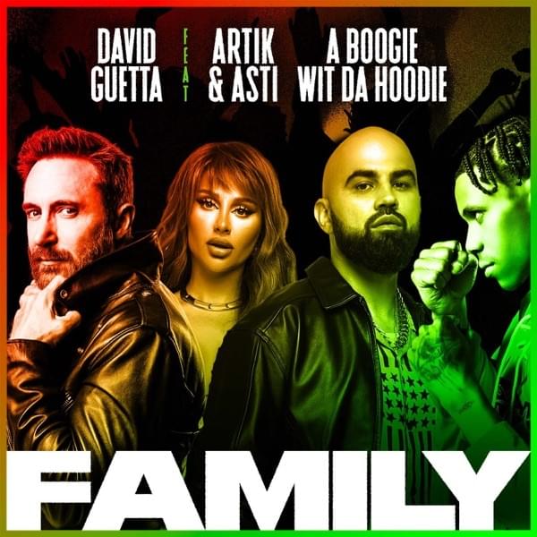 Album cover art for "Family (Russian Version)" by David Guetta & Artik & Asti & A Boogie wit da Hoodie