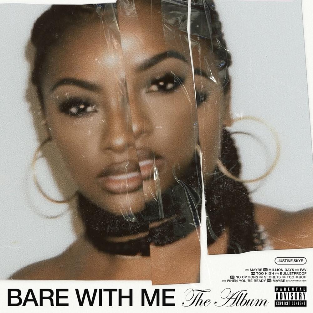 Album cover art for "Too High" by Justine Skye