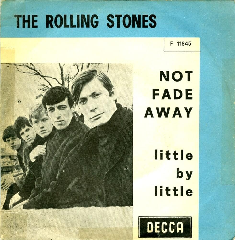 Album cover art for "Not Fade Away" by The Rolling Stones