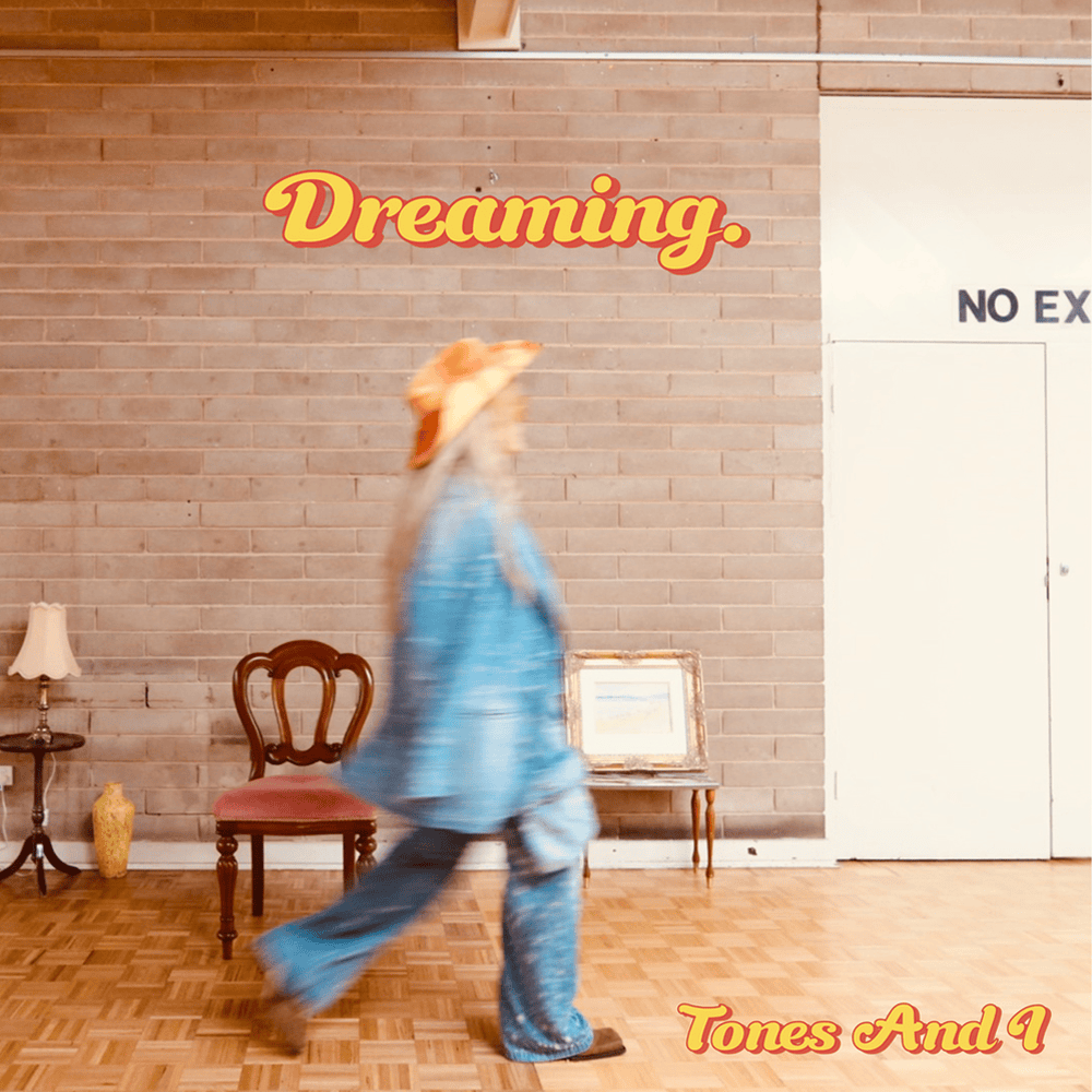 Album cover art for "Dreaming" by Tones and I