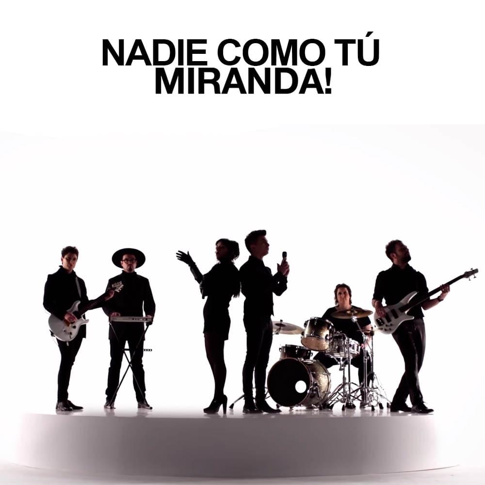Album cover art for "Nadie Como Tú" by Miranda!