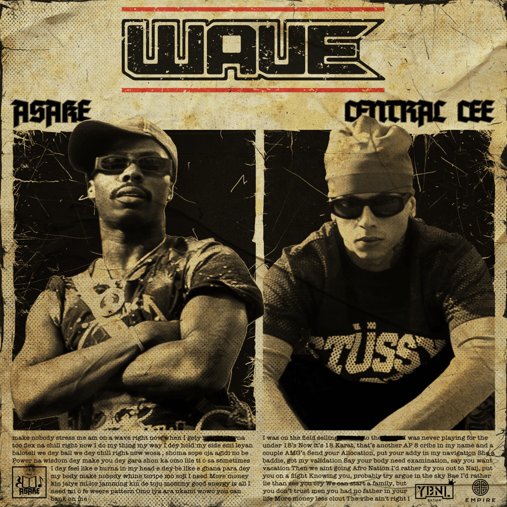 Album cover art for "Wave" by 2K Sports