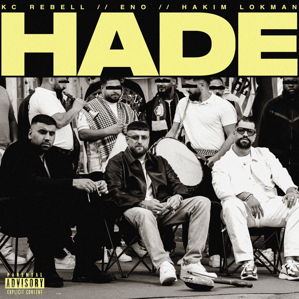 Album cover art for "Hade" by KC Rebell