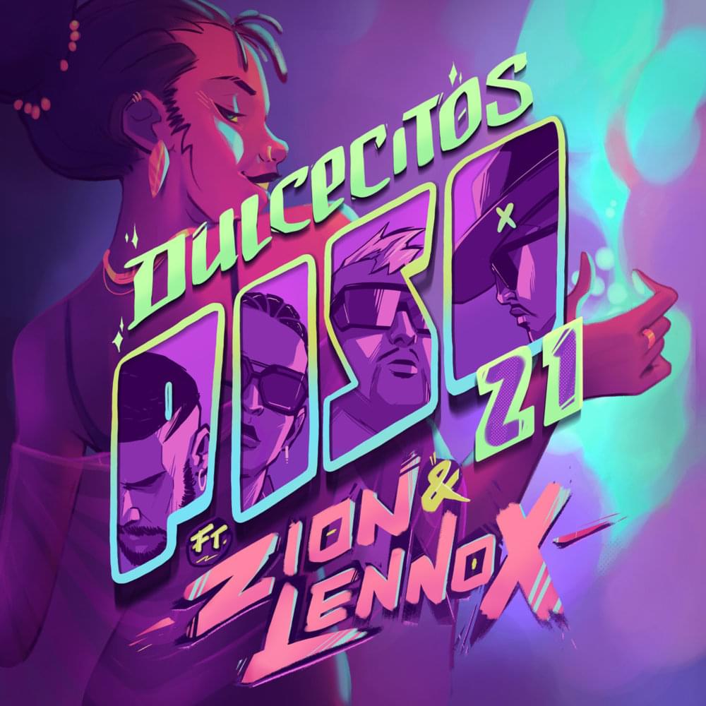 Album cover art for "Dulcecitos" by Piso 21 & Zion & Lennox
