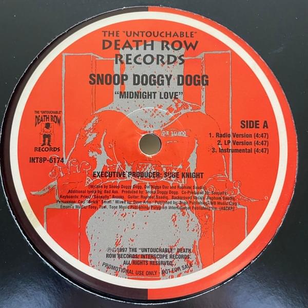 Album cover art for "Midnight Love" by Snoop Dogg & Raphael Saadiq & Daz Dillinger